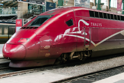 Mit dem Thalys von Köln nach Paris