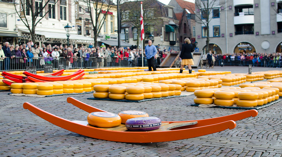 Der Alkmaar Käsemarkt 