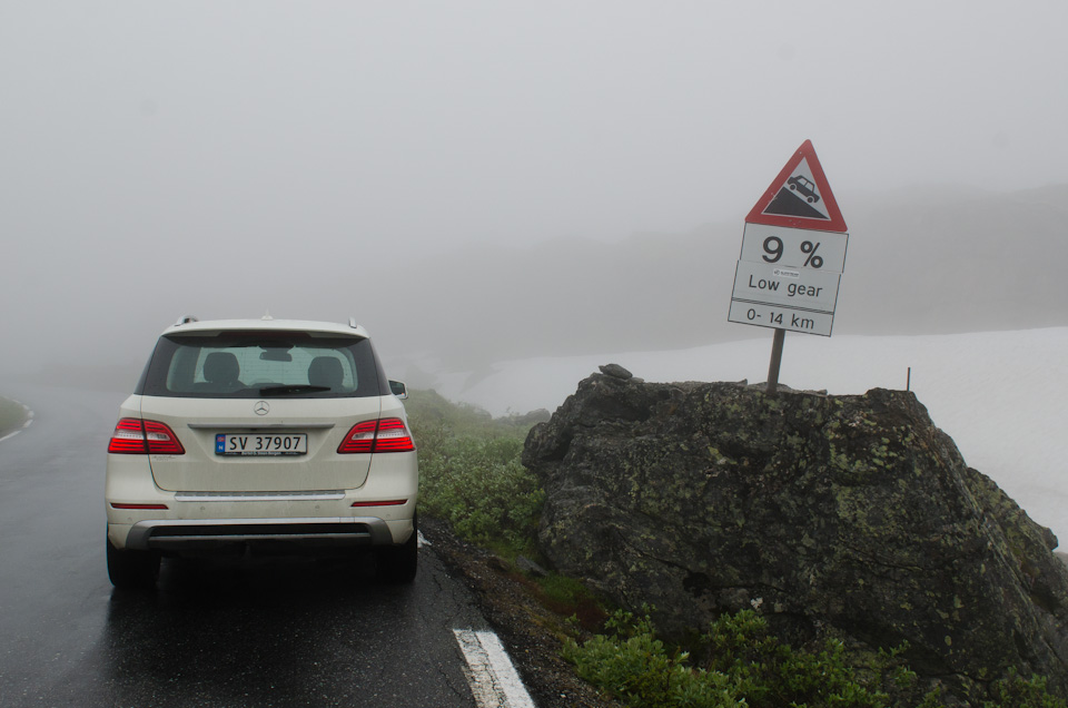 Mit dem Auto durch Norwegen 