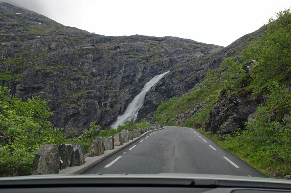 Abfahrt Trollstigen