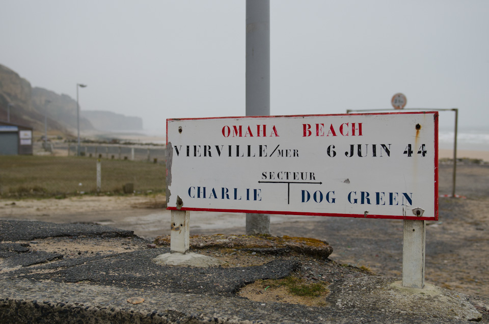 Raues Wetter am Omaha Beach - 69 Jahre nach dem D-Day