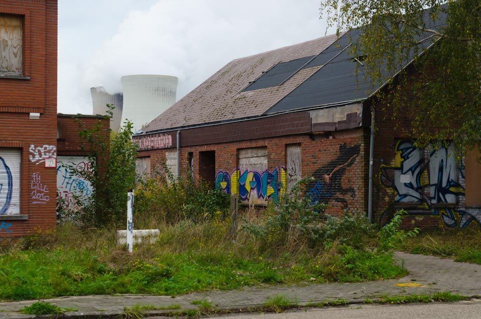 Kernkraftwerk in Doel, Belgien