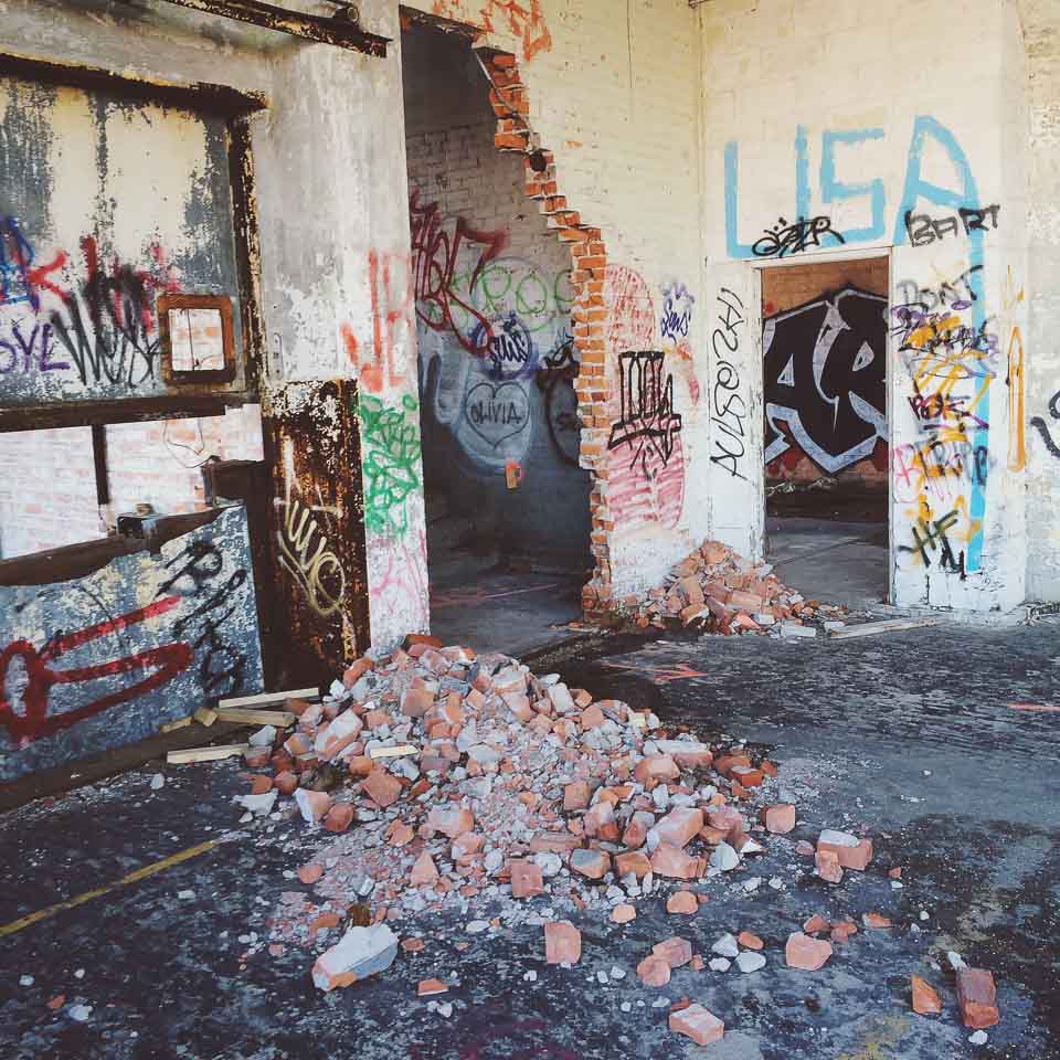 Inside Packard Plant