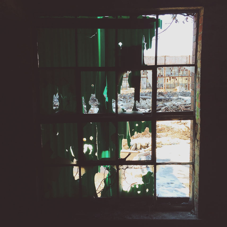 Inside Packard Plant