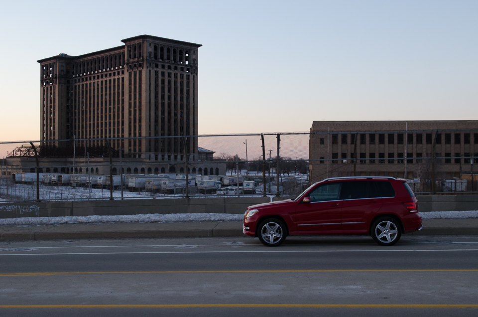 Detroit Michigan Central Station Mercedes-Benz GLK