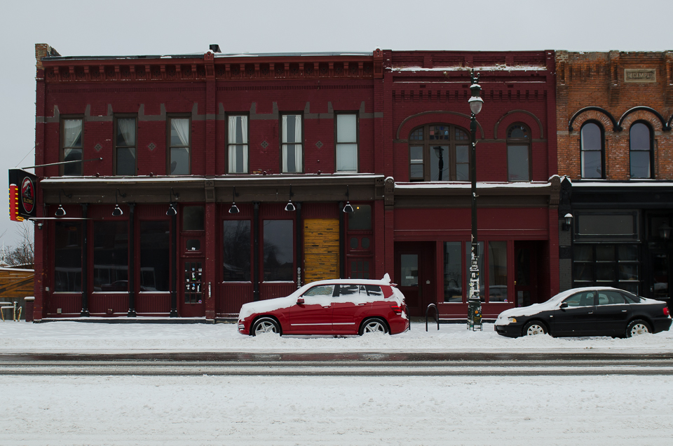 Schnee in Detroit reisebericht Detroit Corktown