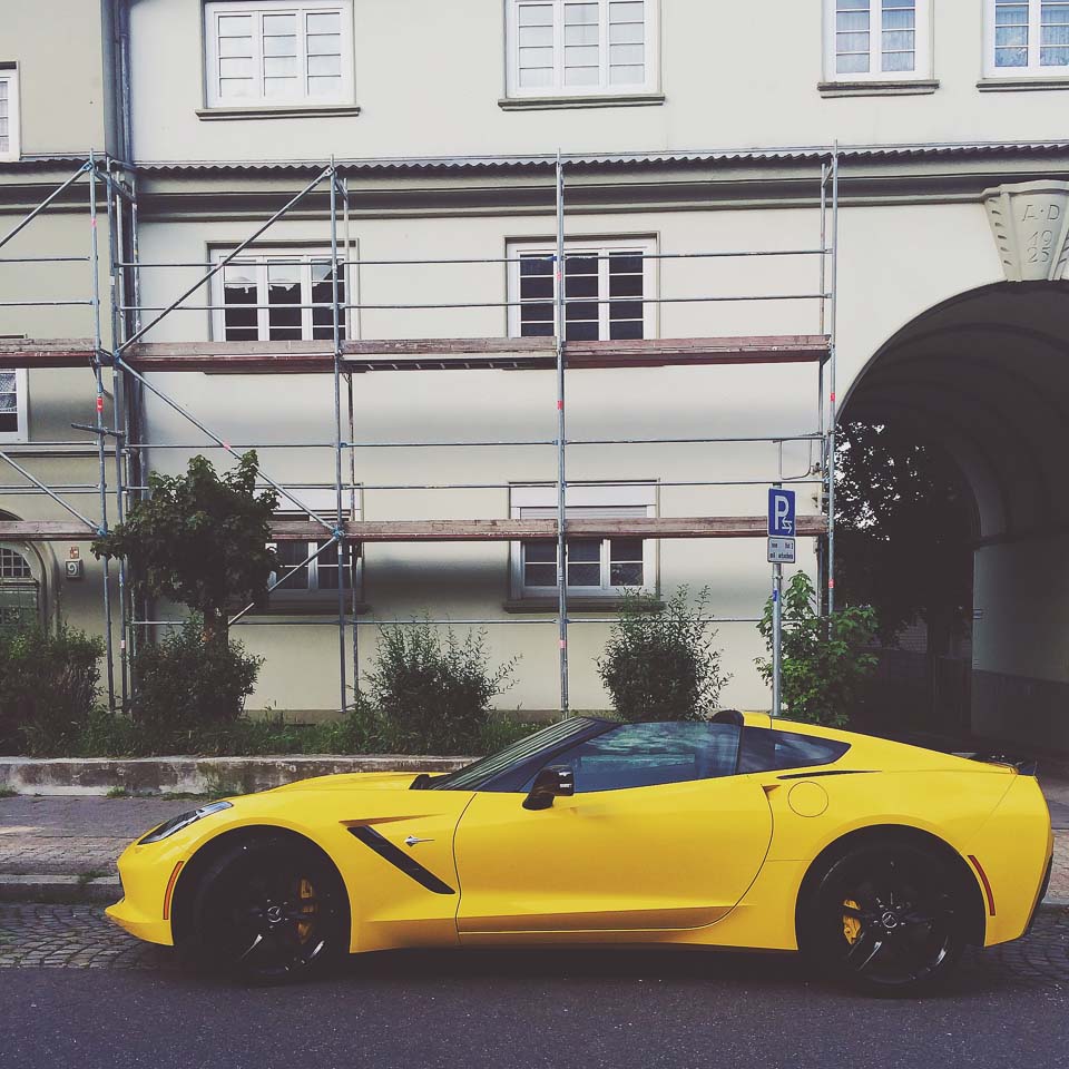 Corvette C7 soloparking