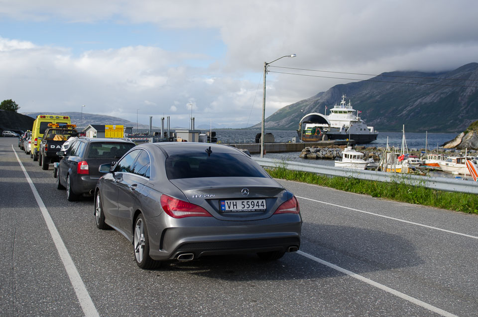 Fähre fahren in Norwegen