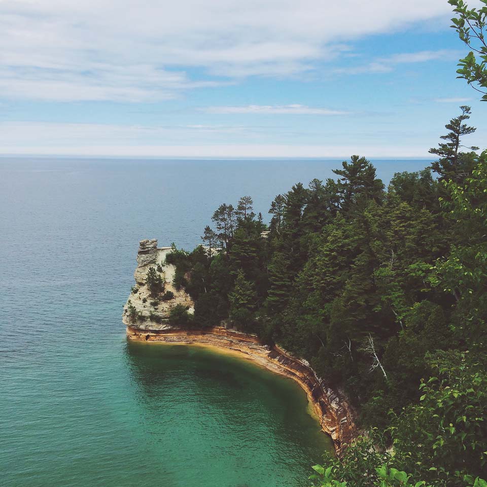 Pictured Rocks Michigan