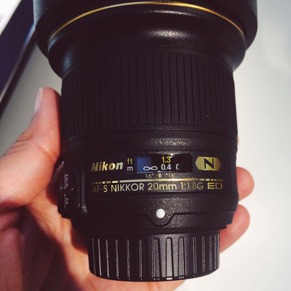 Nikon 20mm f1.8