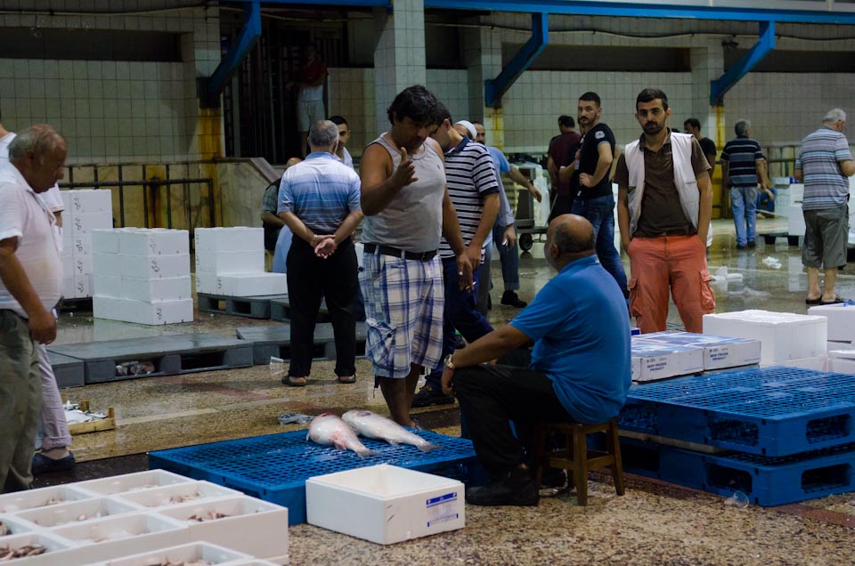 Fischmarkt in Istanbul