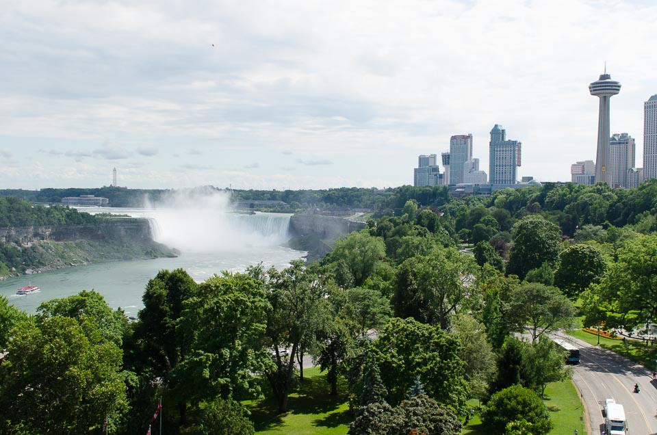 Blick auf die Niagarafälle