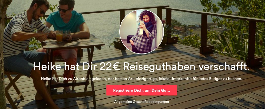 Airbnb Erfahrungen - Anmeldung Airbnb