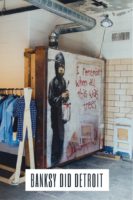 Banksy mural Detroit