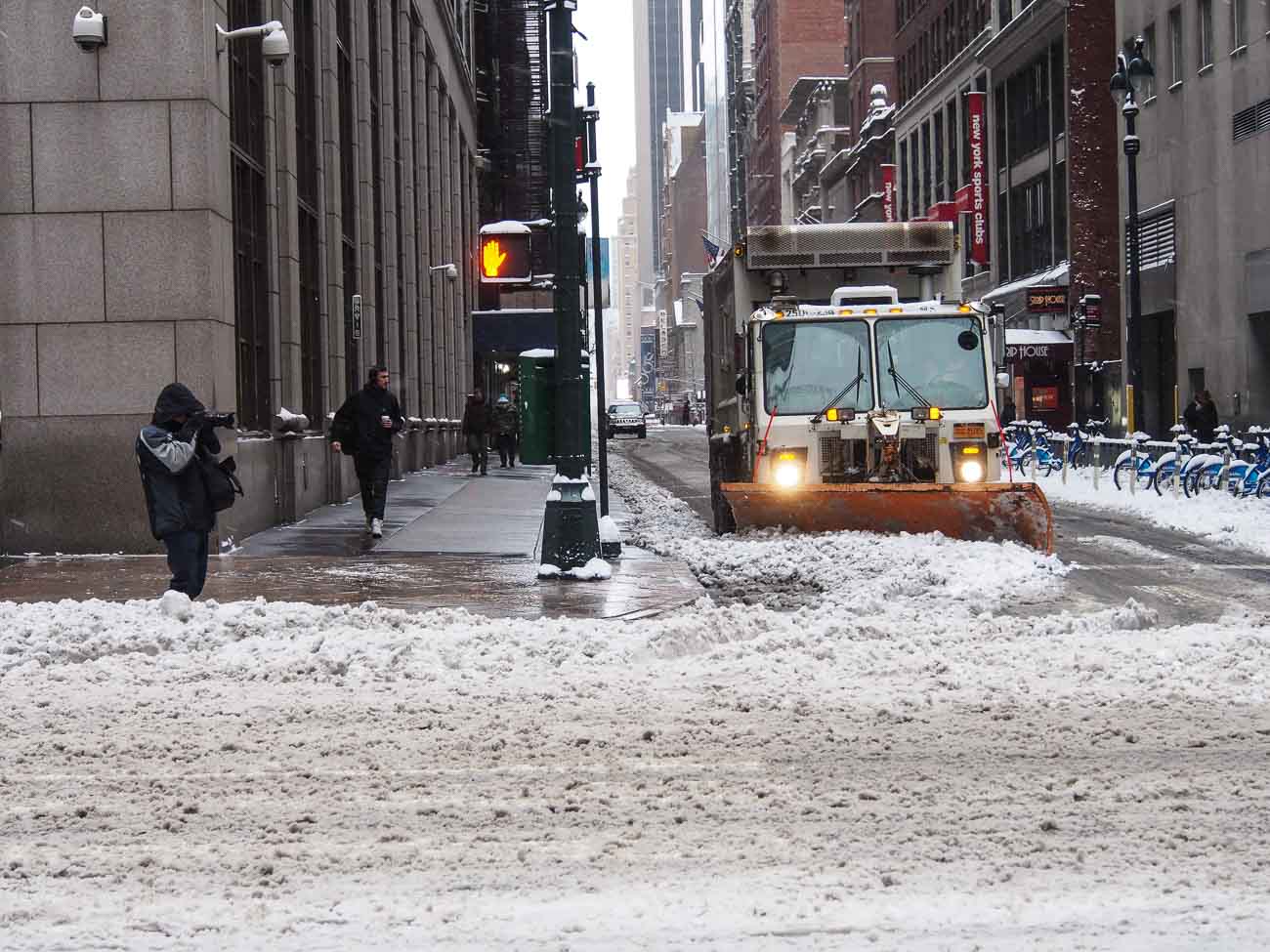 Blizzard New York Schneesturm Juno