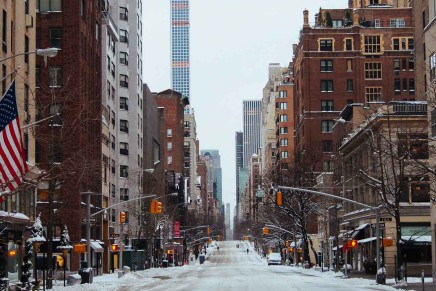 Blizzard in New York oder wie ein Schneechaos ohne Schnee eine ganze Stadt lahmlegt