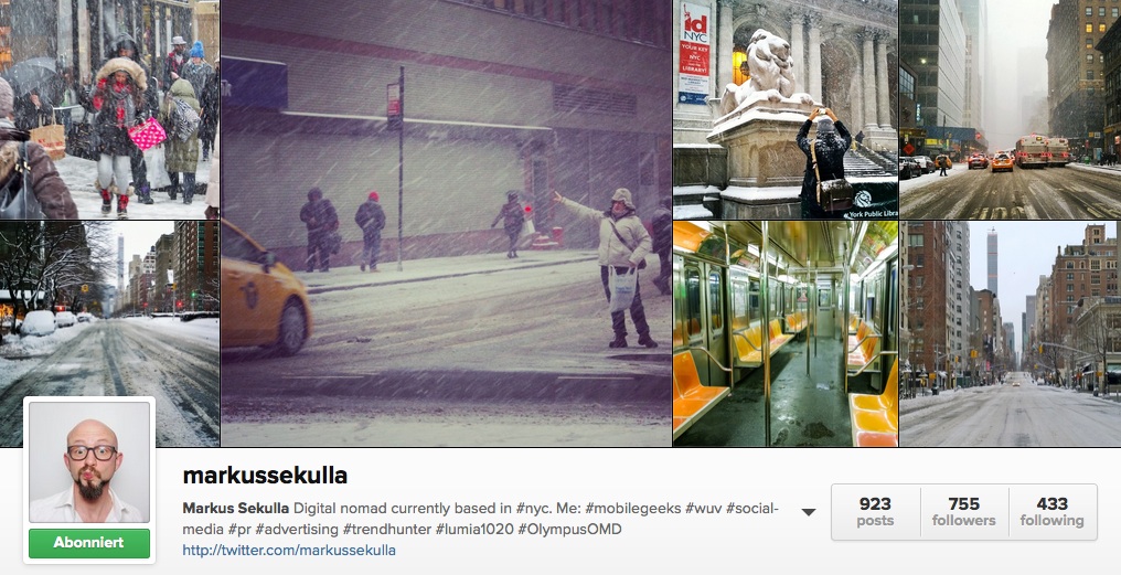 instagram markussekulla