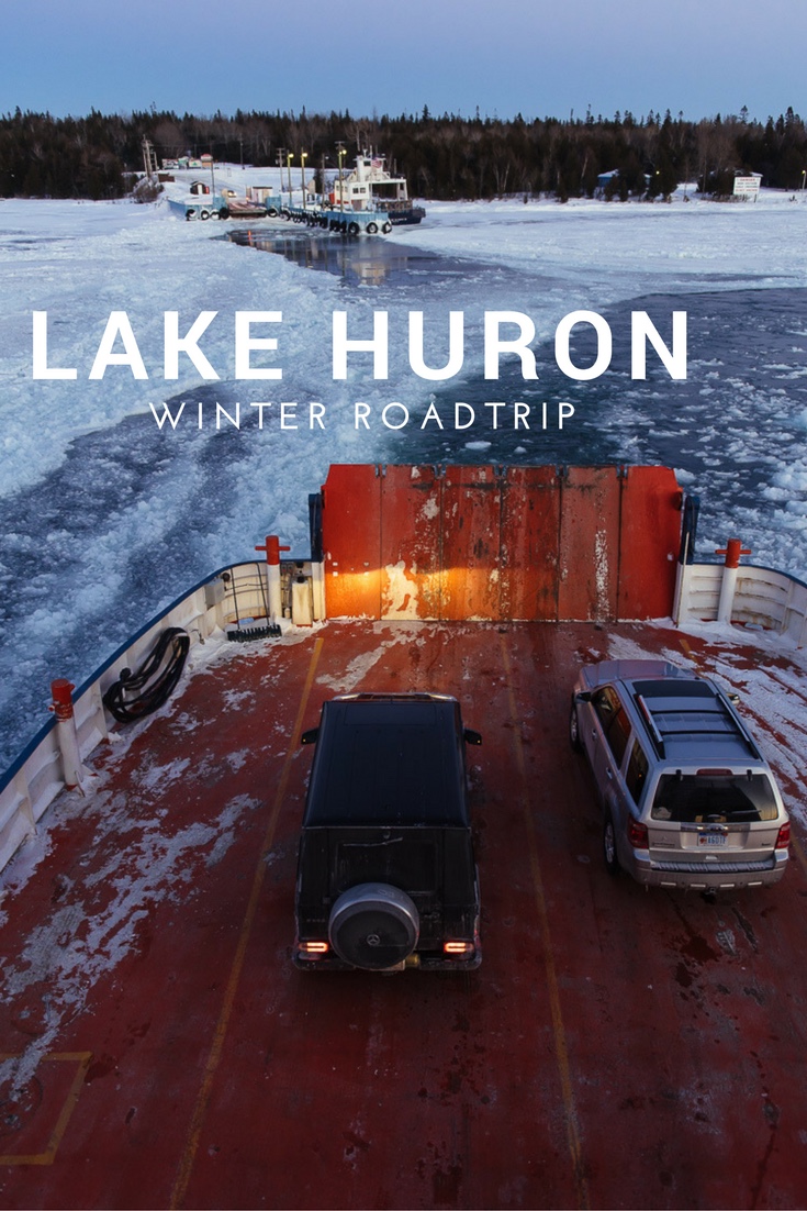 Lake Huron Winterroadtriip
