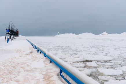 Im Schneesturm durch Michigan – ein Roadtrip in die Eiswüste