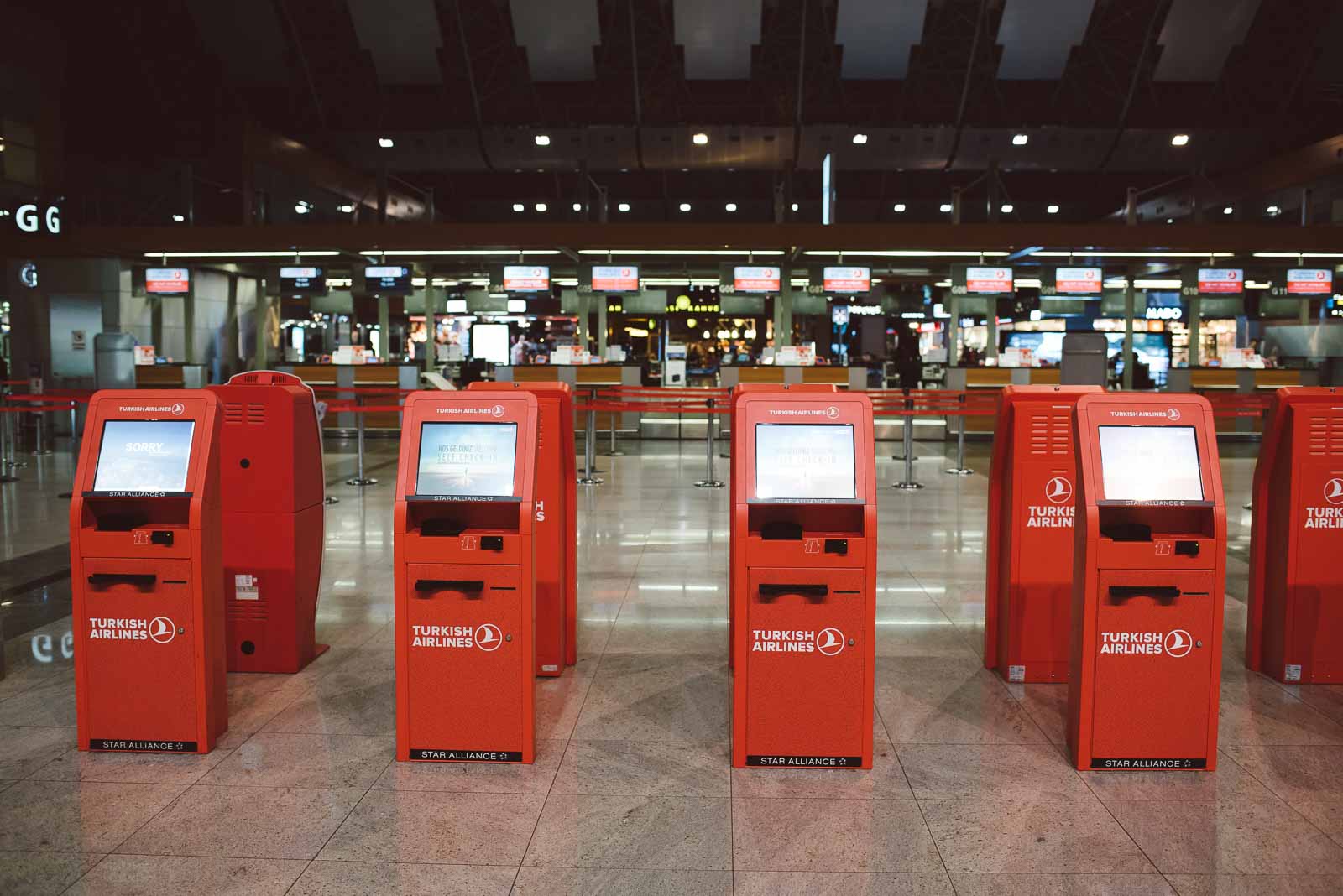 Istanbuler Flughafen Sabiha Gökcen Turkish Airlines