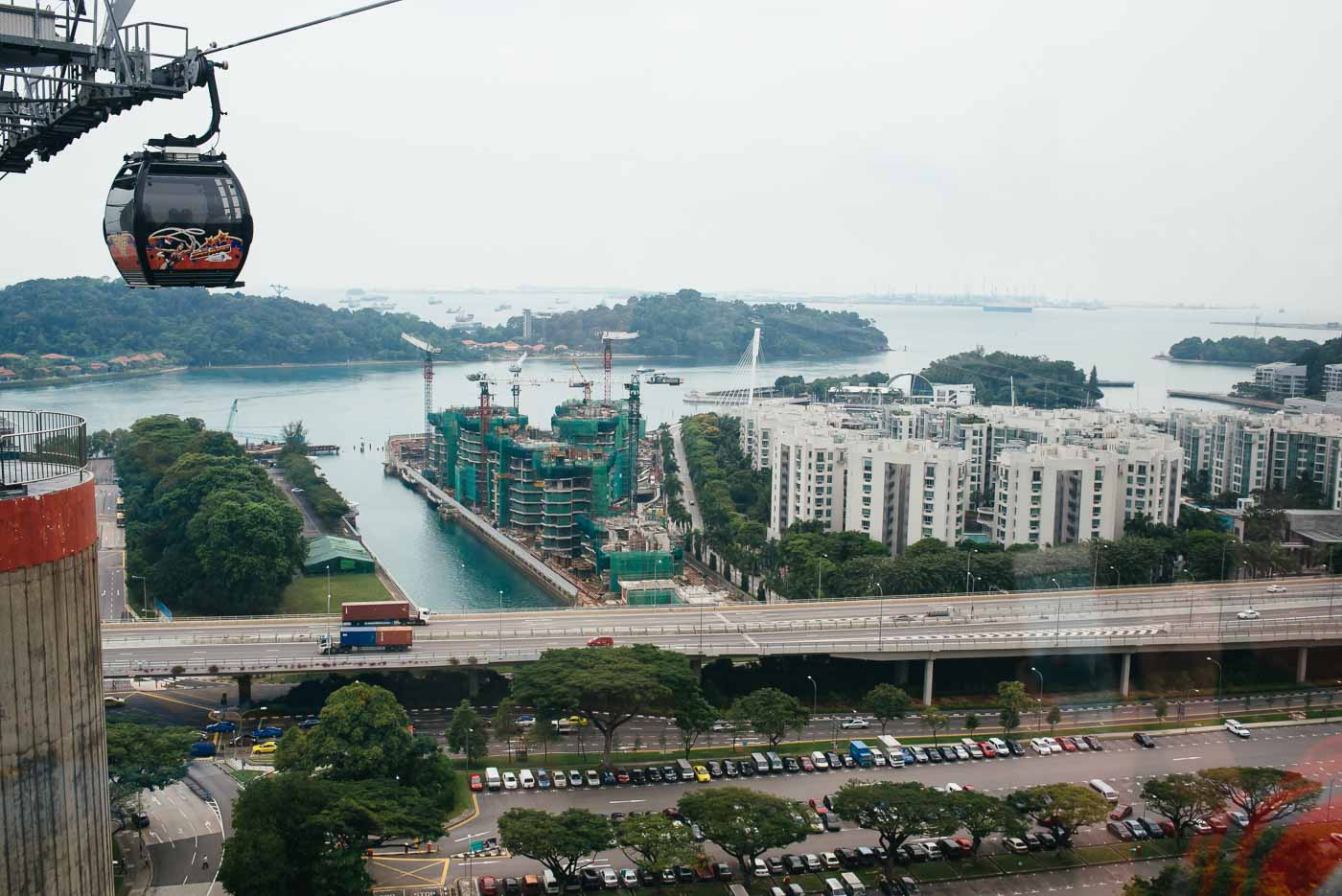 Sehenswürdigkeit in Singapur: das Cable Car