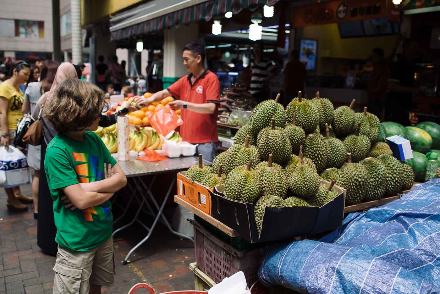 Singapur Sehenswürdigkeiten: der Markt