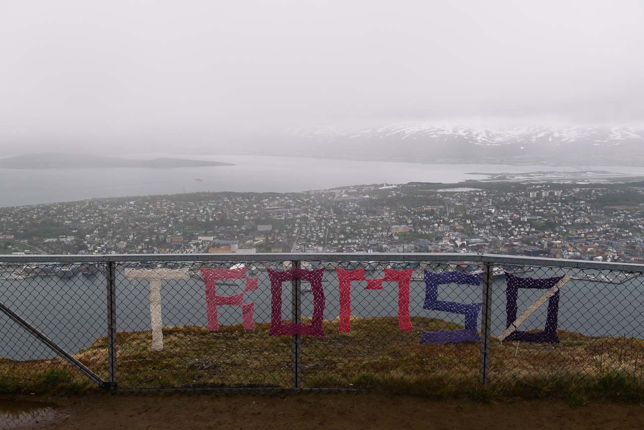 Tromso vom Fjellheisen - Seilbahn