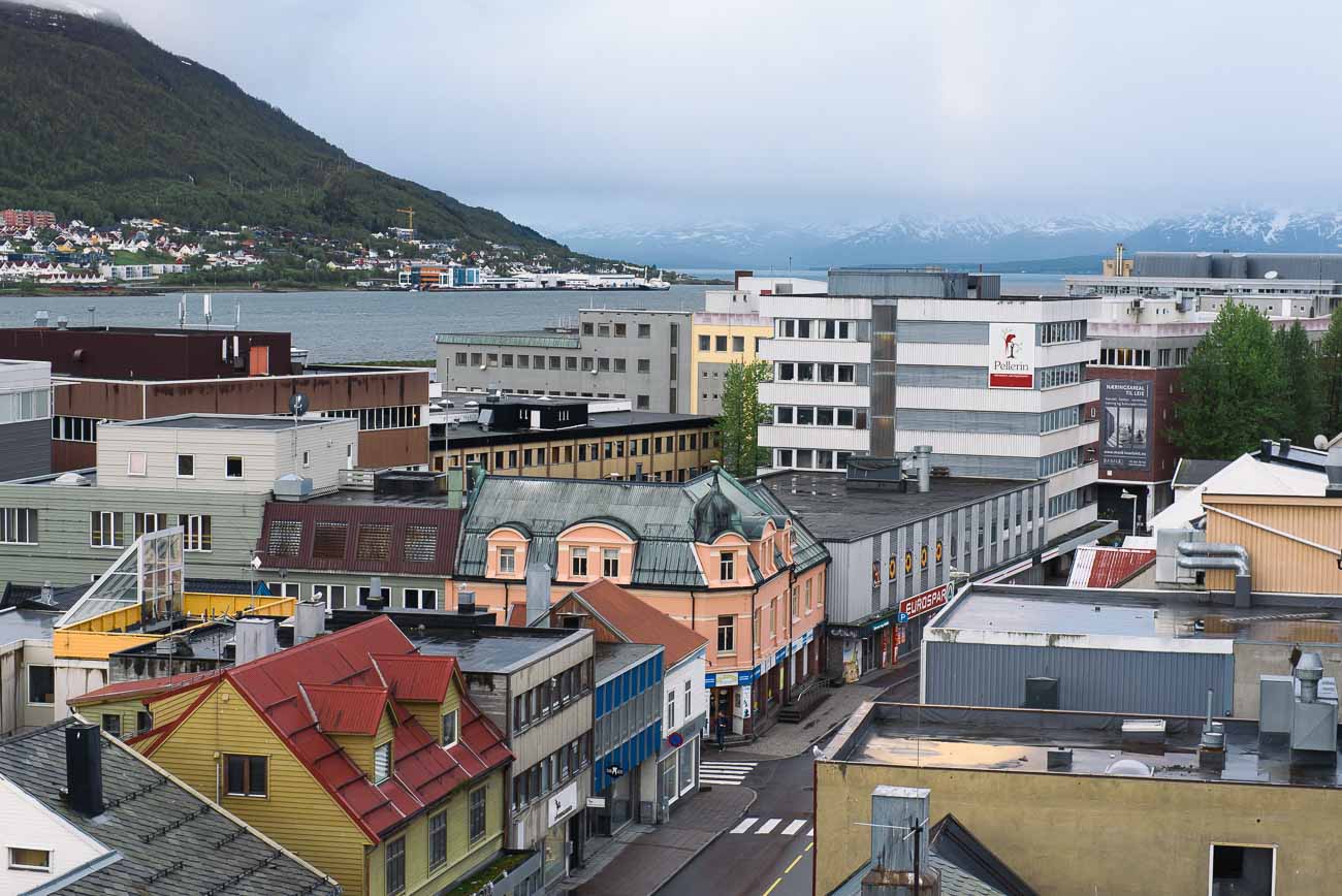 Blick aus Junior Suite Scandic Grand Tromsø