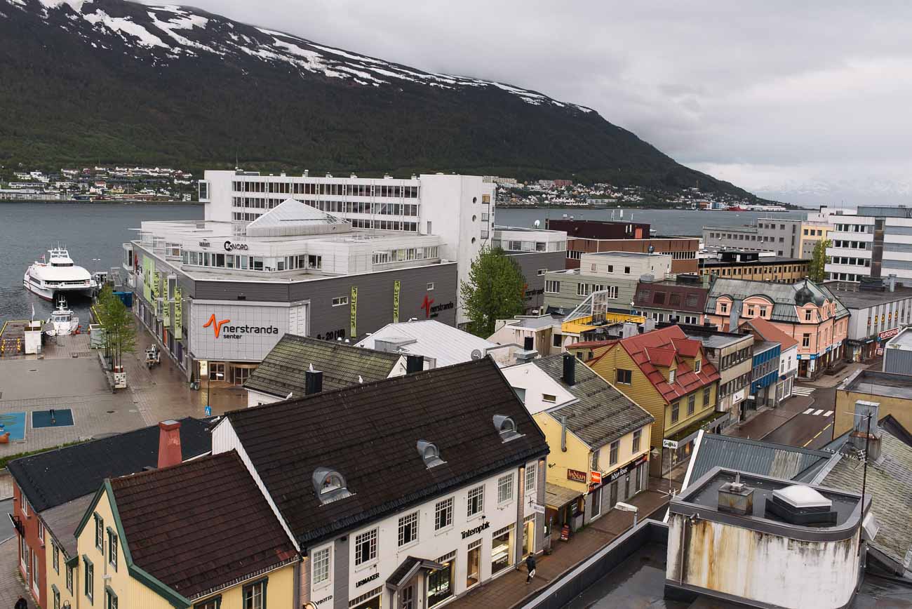 Blick auf Tromsø 