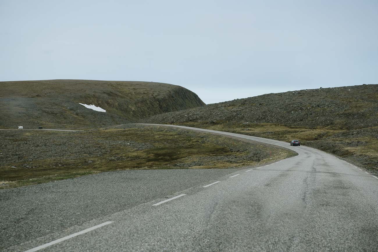 mit dem Auto zum Nordkap