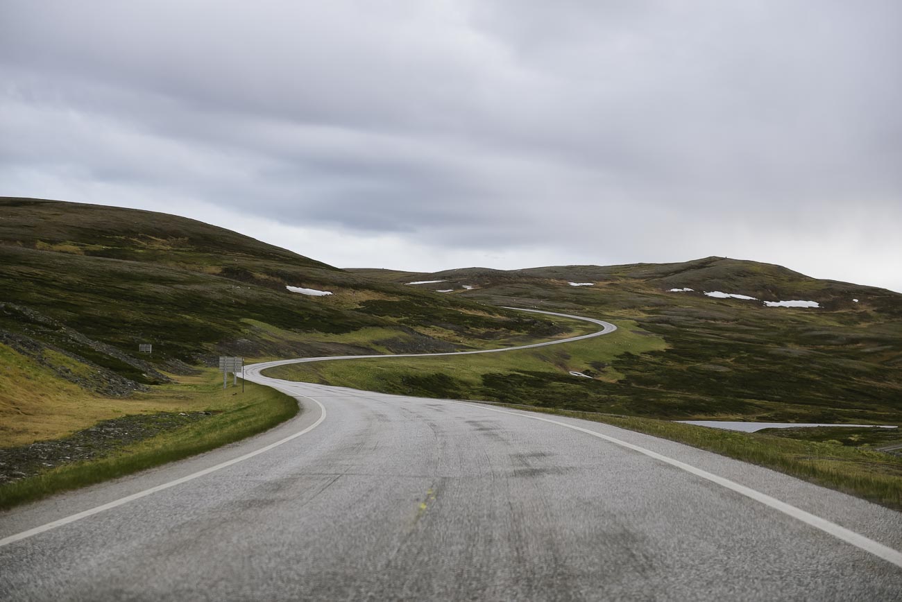 mit dem Auto zum Nordkap