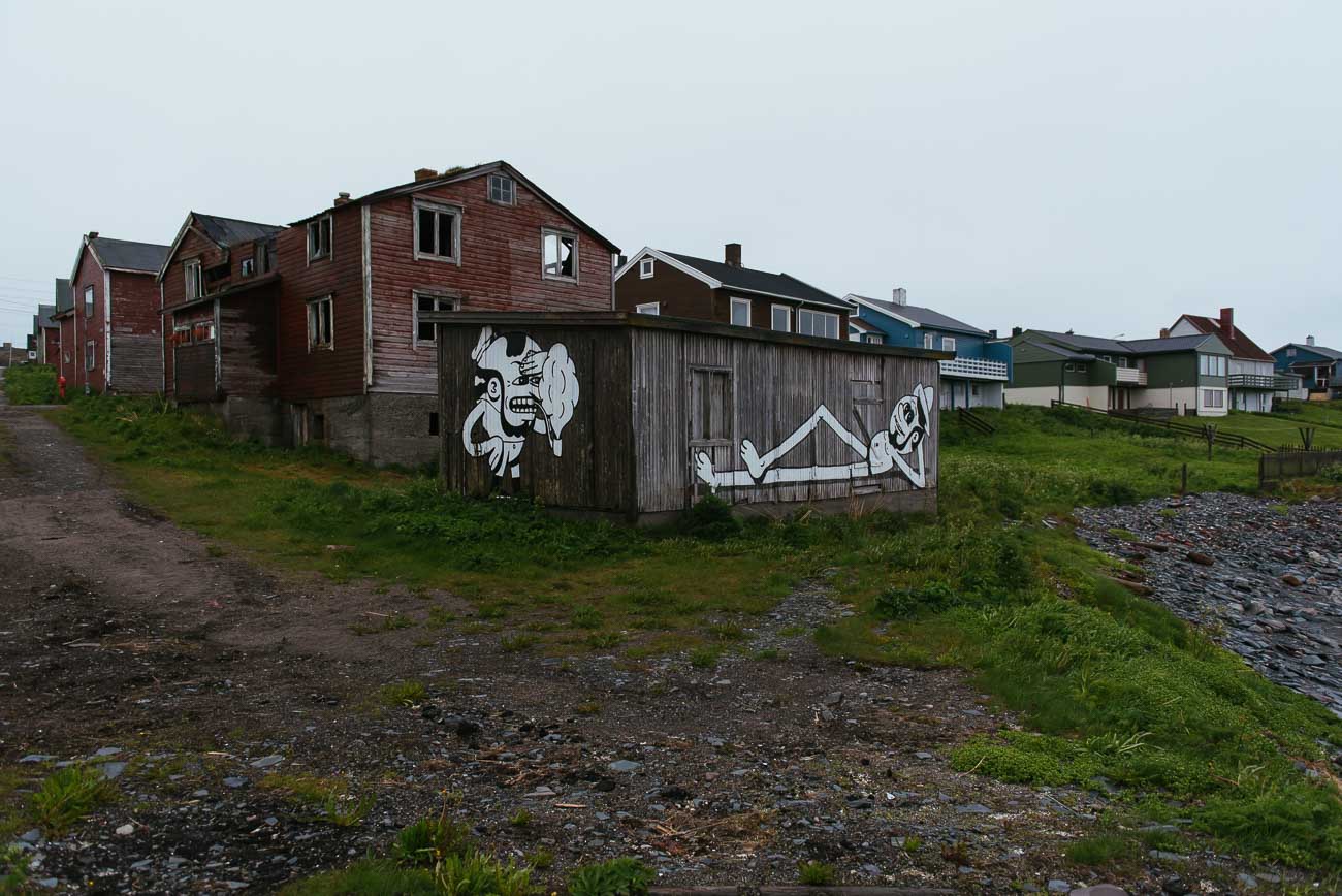 Mitternacht in Vardø an der Barentssee, Nordnorwegen