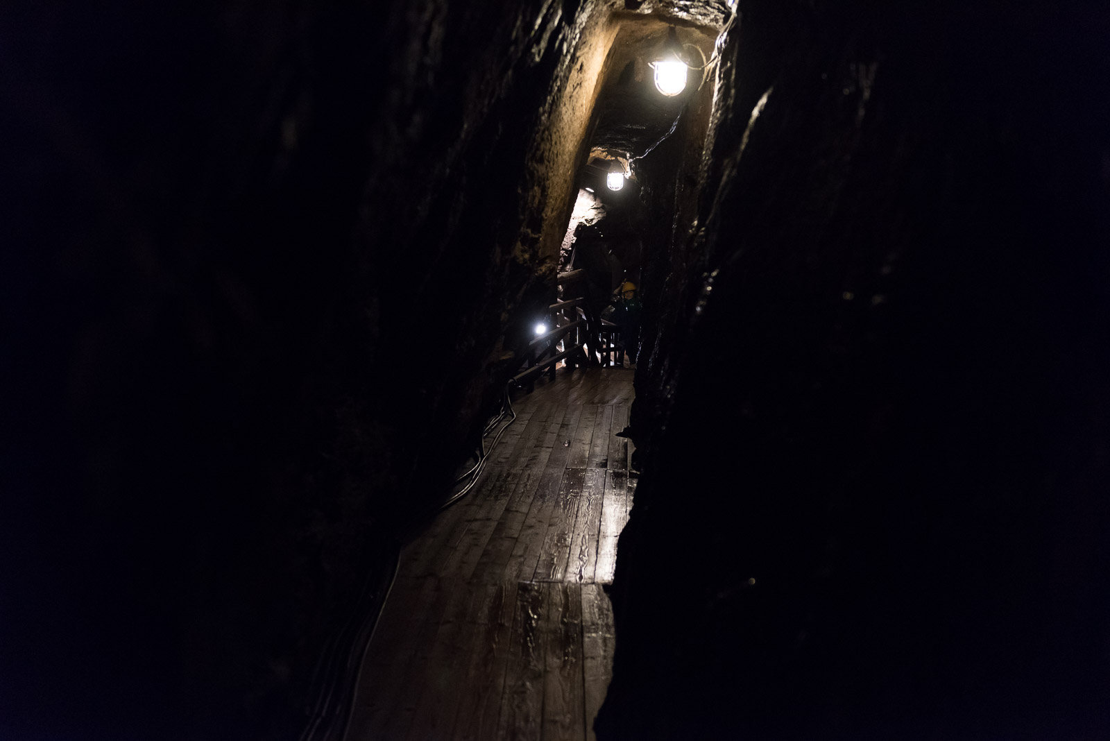 enge Gänge im Markus-Röhling-Stolln