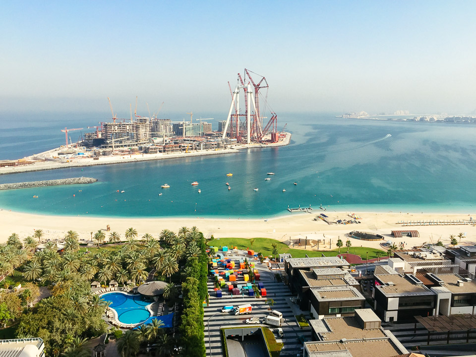 Dubai mit Kindern - Blick vom JA Ocean View Dubai