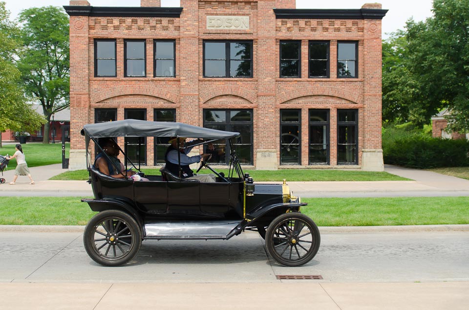 im Model T durch das Greenfield Village