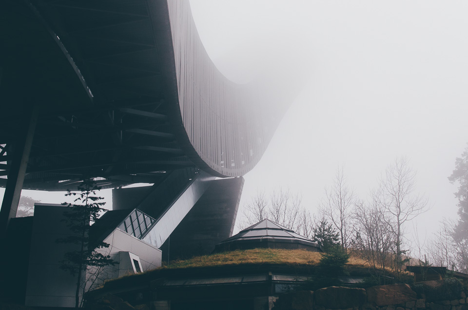 das Skimuseum am Holmenkollen in Oslo