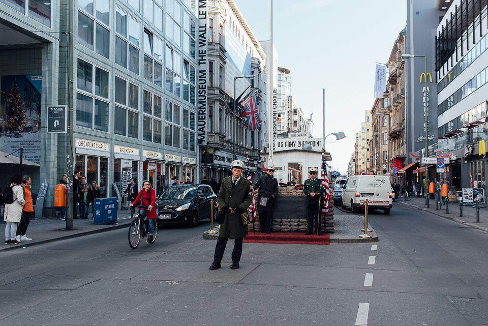 Touristenmagnet Checkpoint Charlie